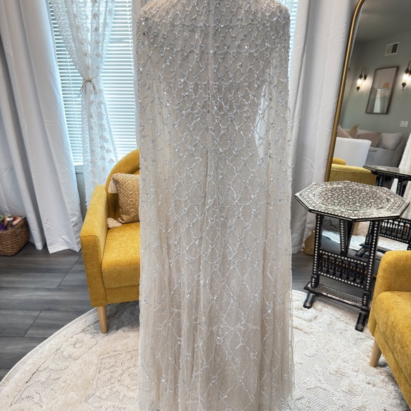 Heart Lattice Ankle Gown Needle and Thread Size 6 NWT - Picture 3 of 8